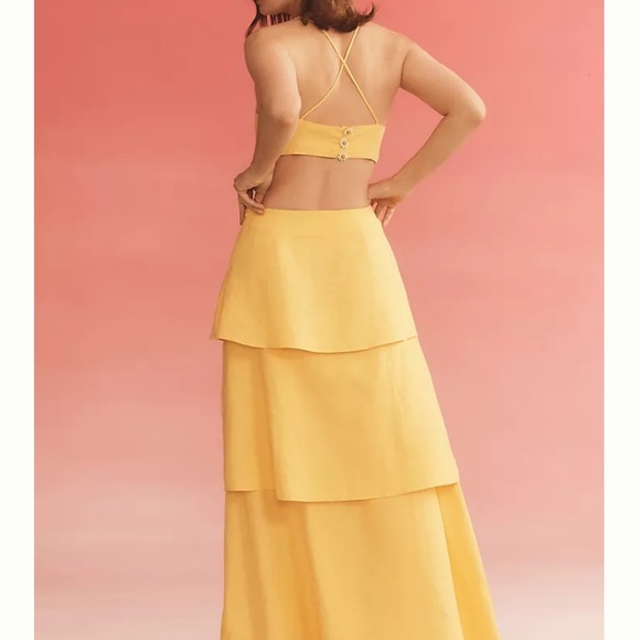 Farm Rio 3D floral tiered dress - Picture 3 of 9